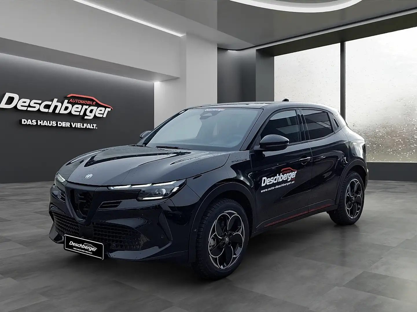 Alfa Romeo Junior Elettrica Batterie 54kWh Speciale Schwarz - 1