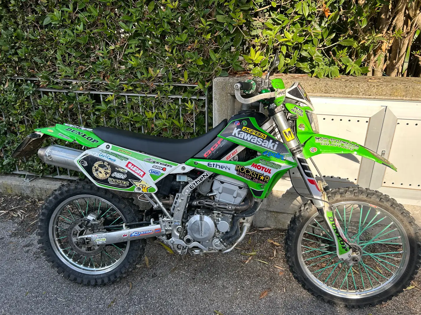 Kawasaki KLX 250 Grün - 2