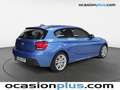 BMW 118 118d Bleu - thumbnail 4