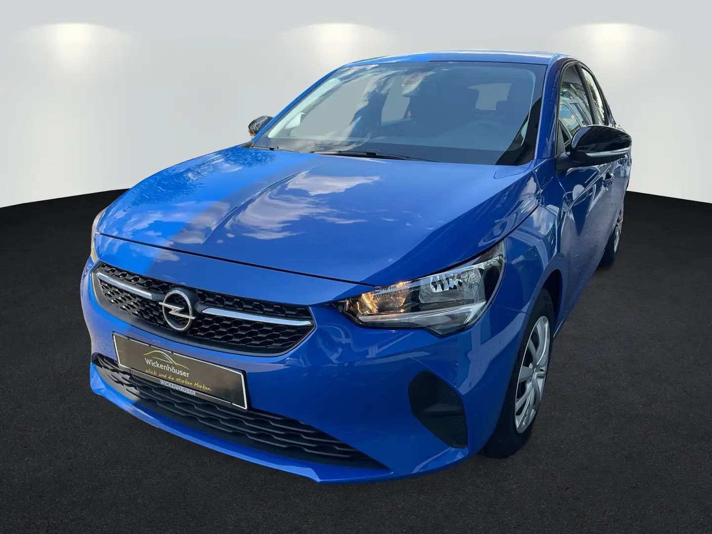 Opel Corsa F 1.2 Edition SpurH Bluetooth Klima Blauw - 2