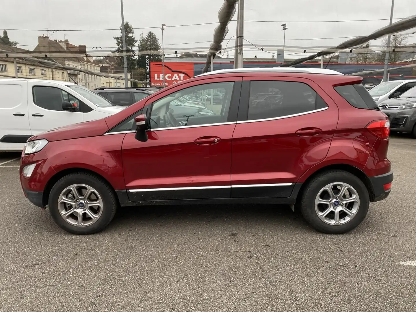 Ford EcoSport 1.0 EcoBoost 125 Titanium Rosso - 2
