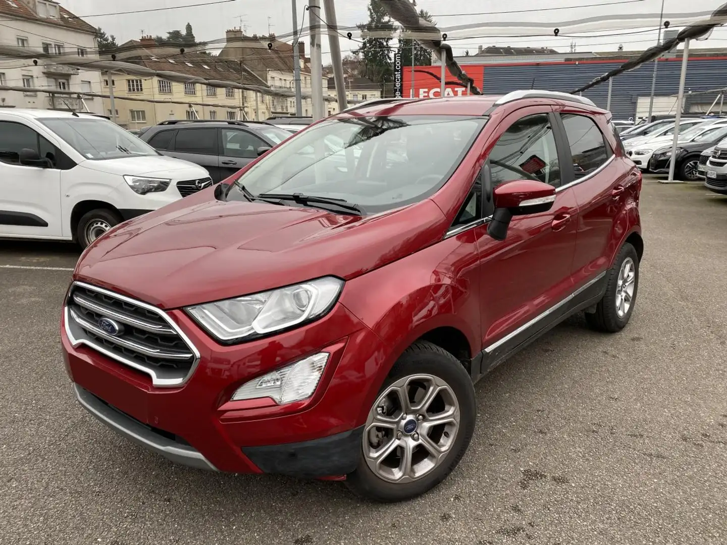Ford EcoSport 1.0 EcoBoost 125 Titanium Rosso - 1