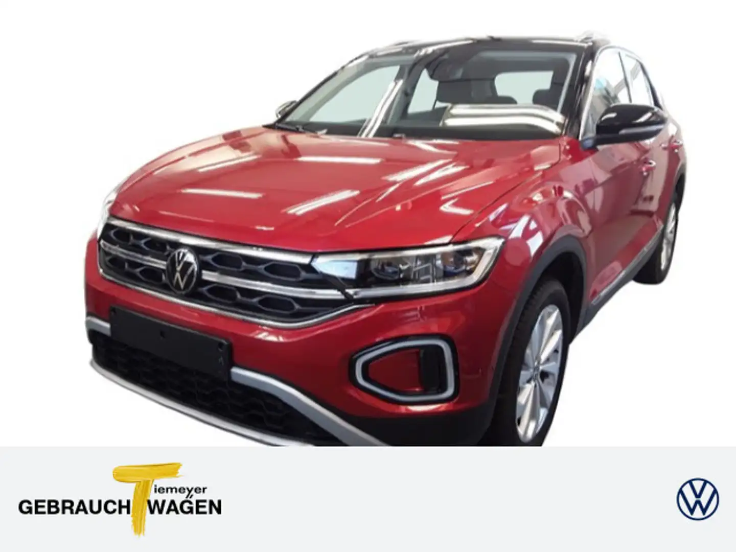Volkswagen T-Roc 2.0 TDI DSG STYLE LM17 NAIV KAMERA SITZHZ Rot - 1
