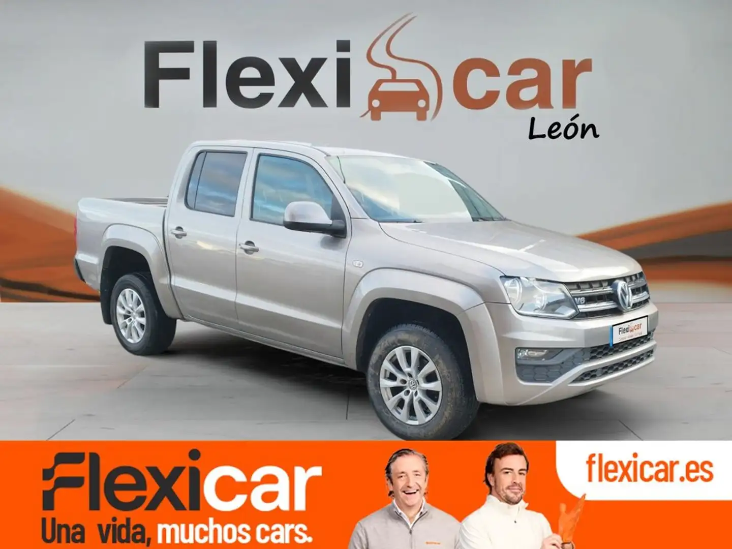 Volkswagen Amarok DC Trendline 2.0 TDI 4MO BMT Perm 180CV Marrón - 1