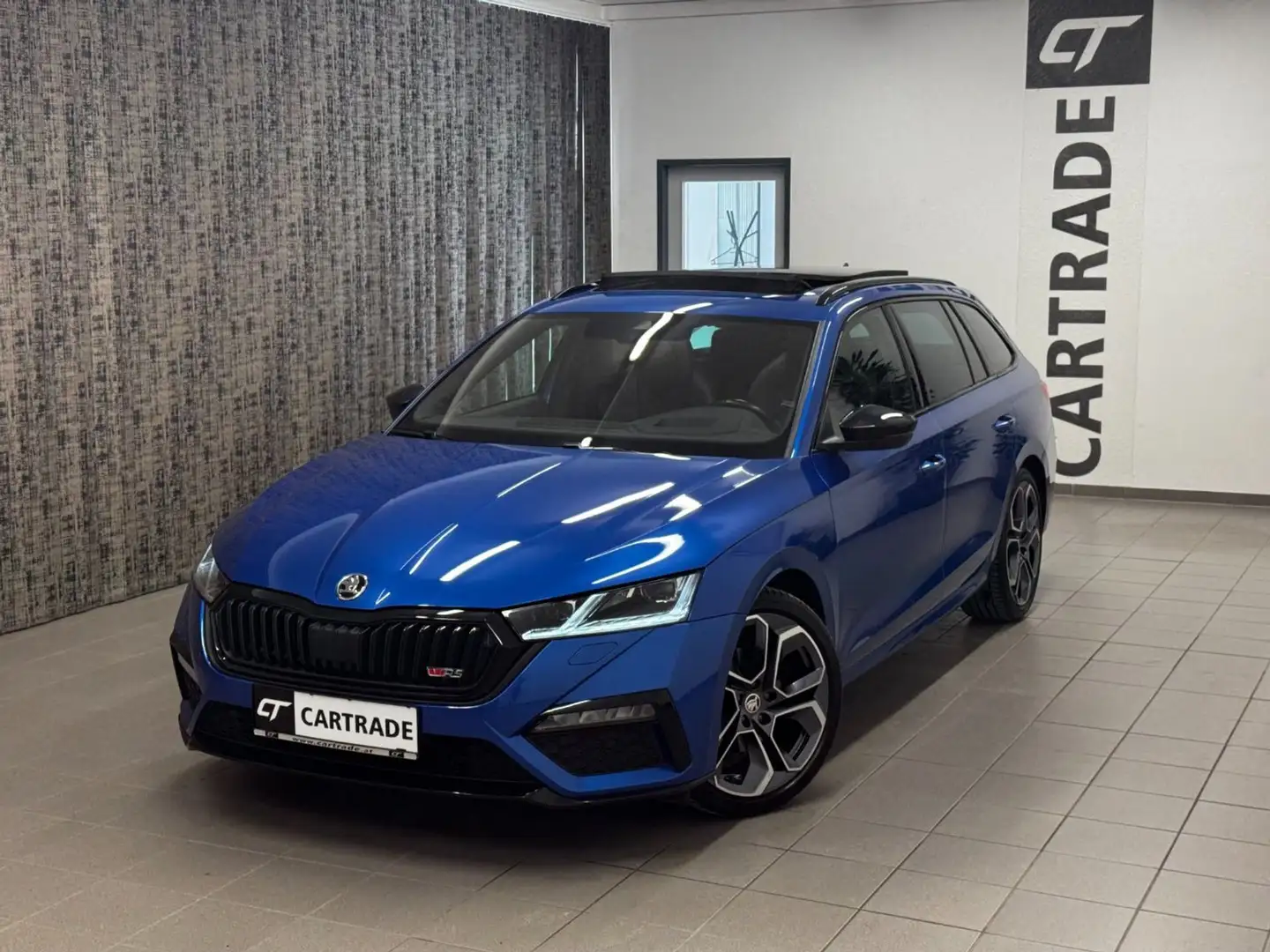 Skoda Octavia Combi 2,0 TDI 4x4 RS DSG /LED/ACC/HEAD UP D./PANO Blau - 2