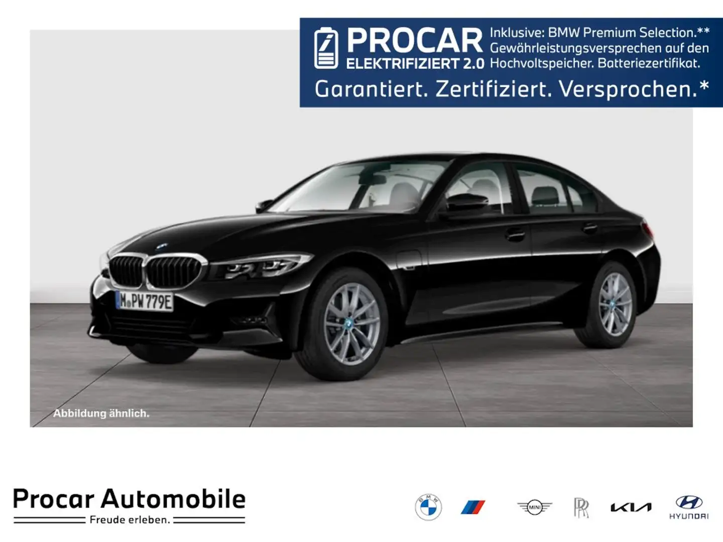 BMW 320 e ADVANTAGE+HiFi+SHZ+LC PROF+17" Schwarz - 1