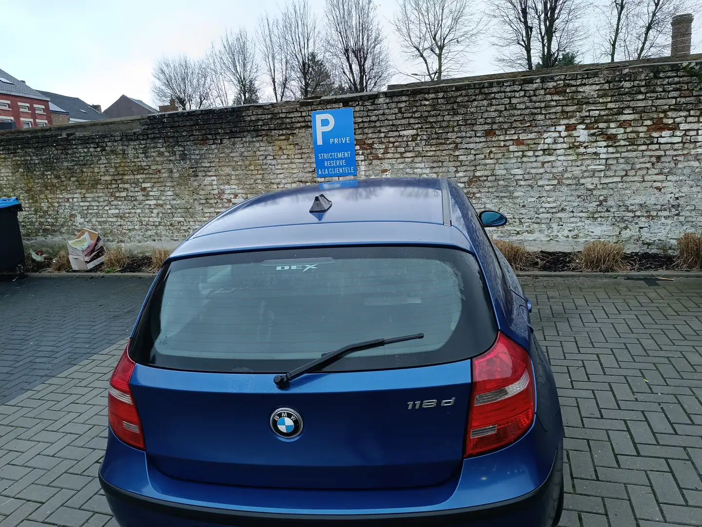 BMW 118 118 d Bleu - 2