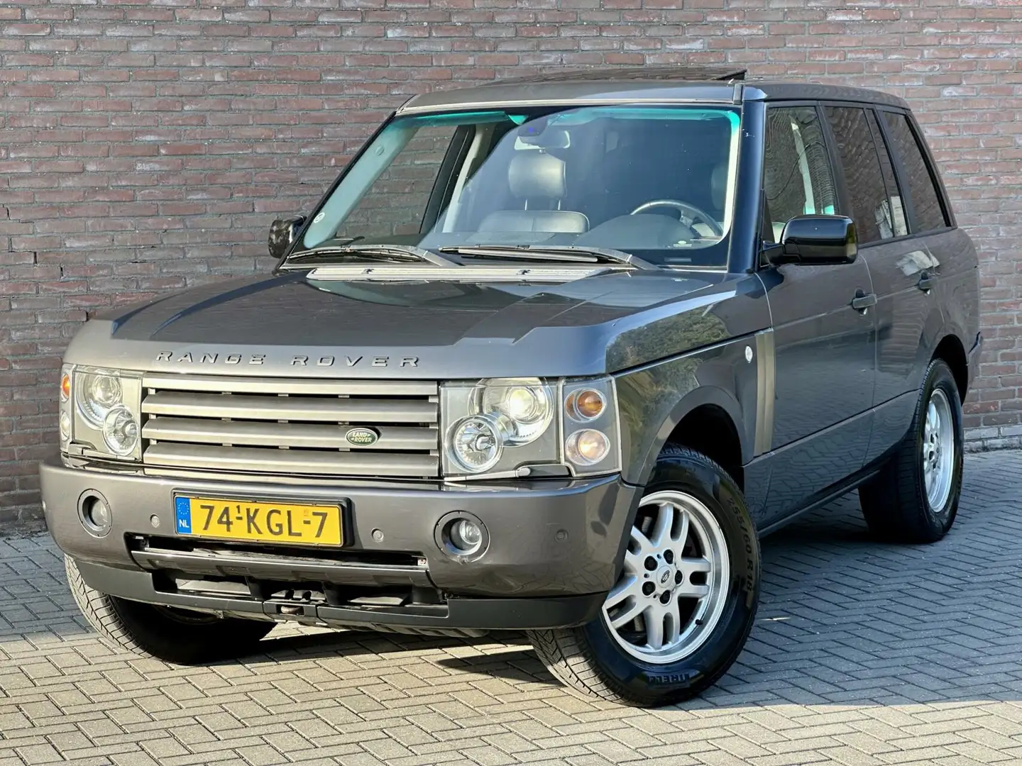Land Rover Range Rover 4.4 V8 Vogue Schuifdak - Leder - Youngtimer Gri - 1