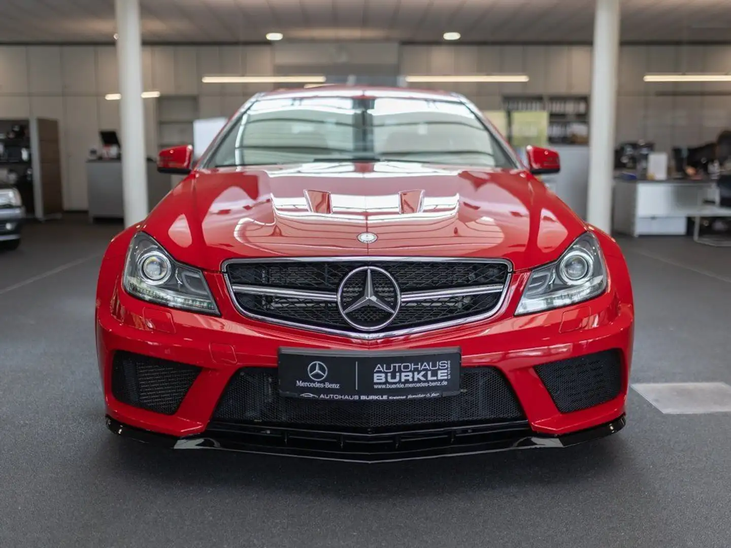 Mercedes-Benz C 63 AMG Coupé Black Series,Com,Keyless,Sound Czerwony - 2