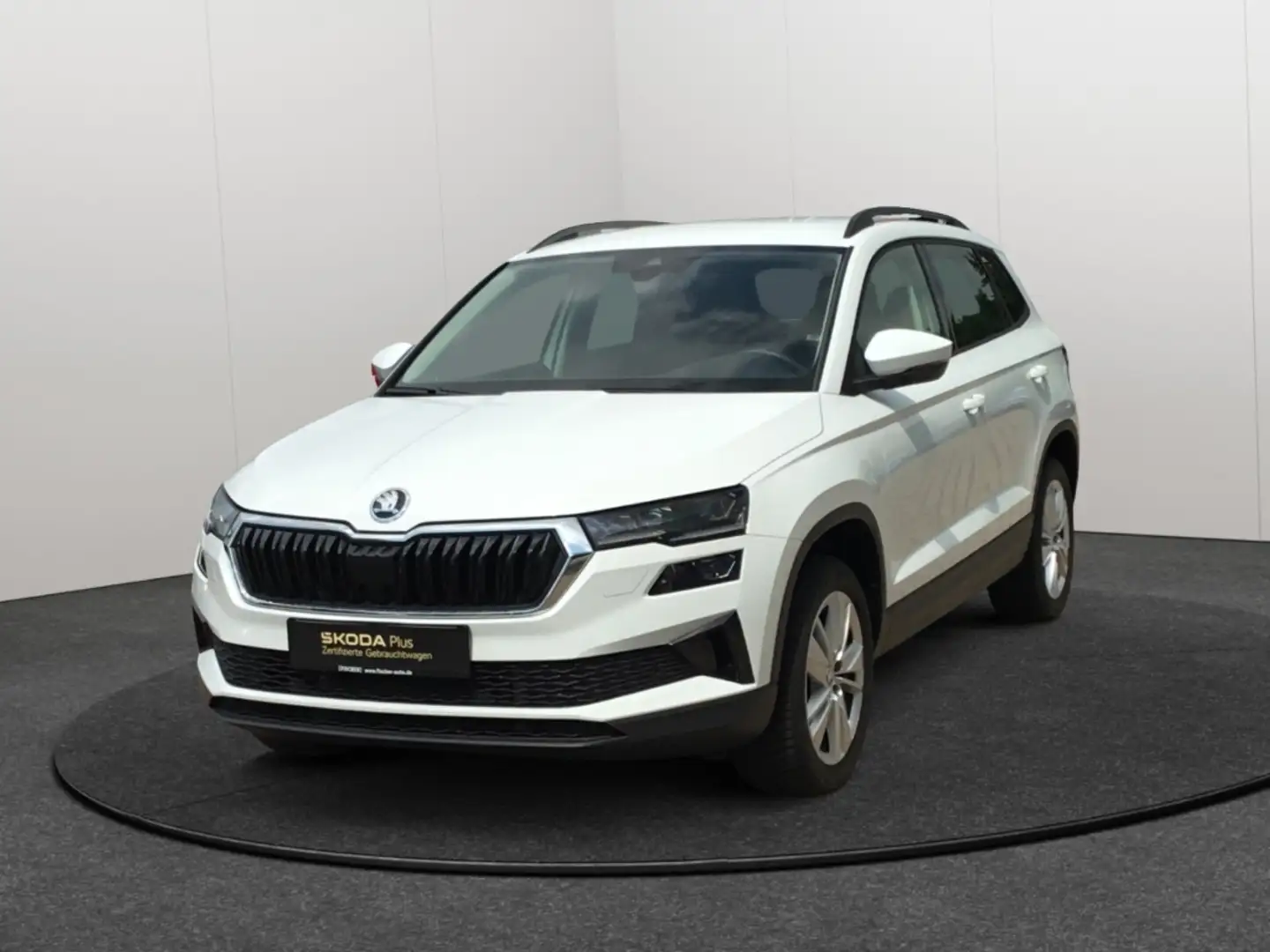 Skoda Karoq 1.5TSI DSG Selection Matrix AHK Navi SHZ Rear View Weiß - 1