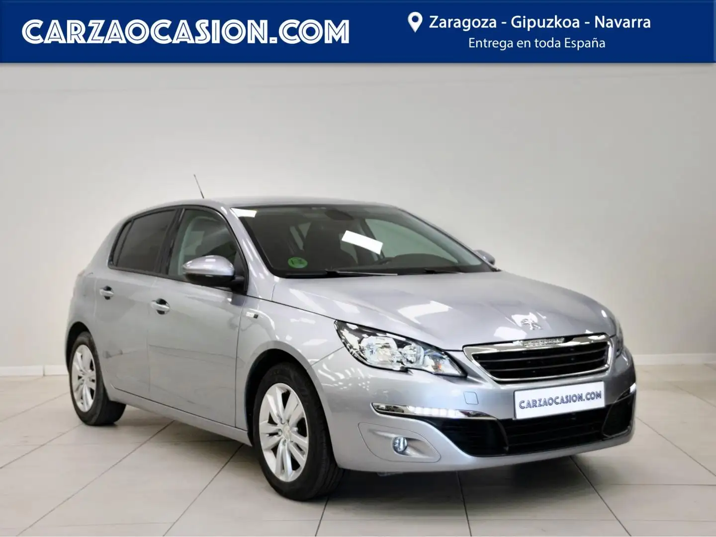 Peugeot 308 1.2 PureTech S&S Style 110 Plateado - 1