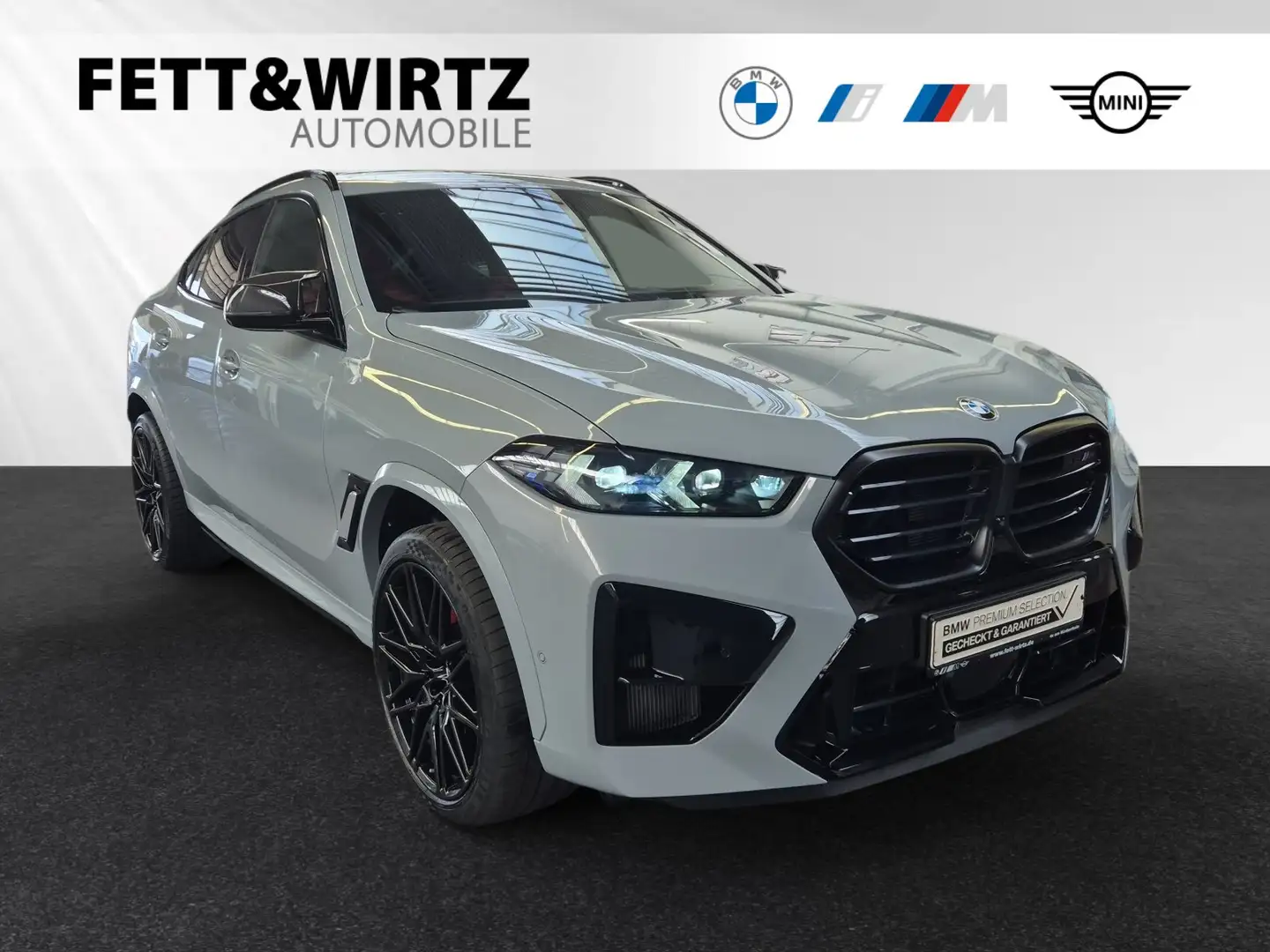 BMW X6 M Competition M Drivers Package|AHK|SkyLounge Gris - 1