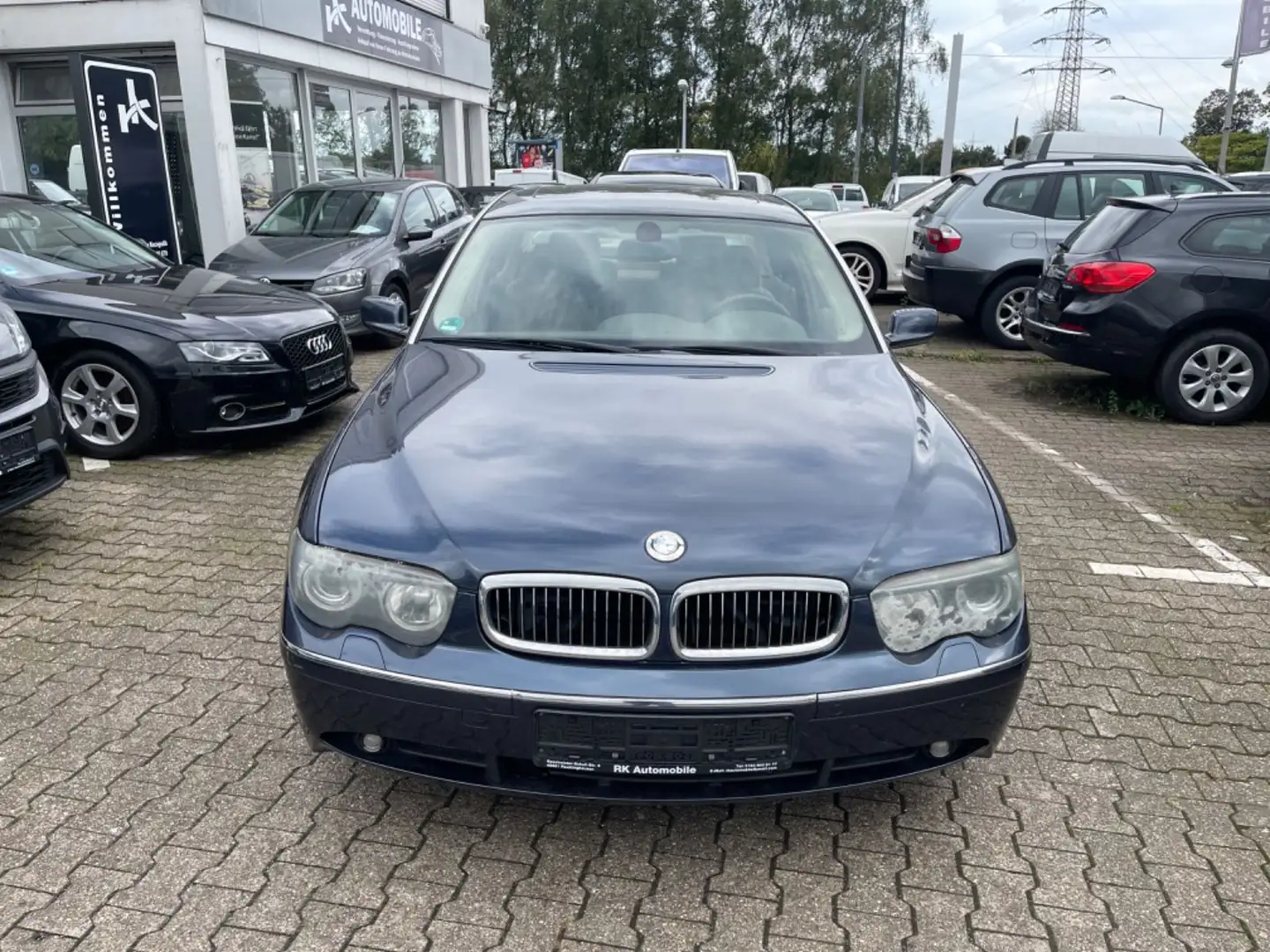 BMW 760 Li V12 Lang*Klima*PDC*Leder*SHZ*Temp*Xen* Albastru - 2