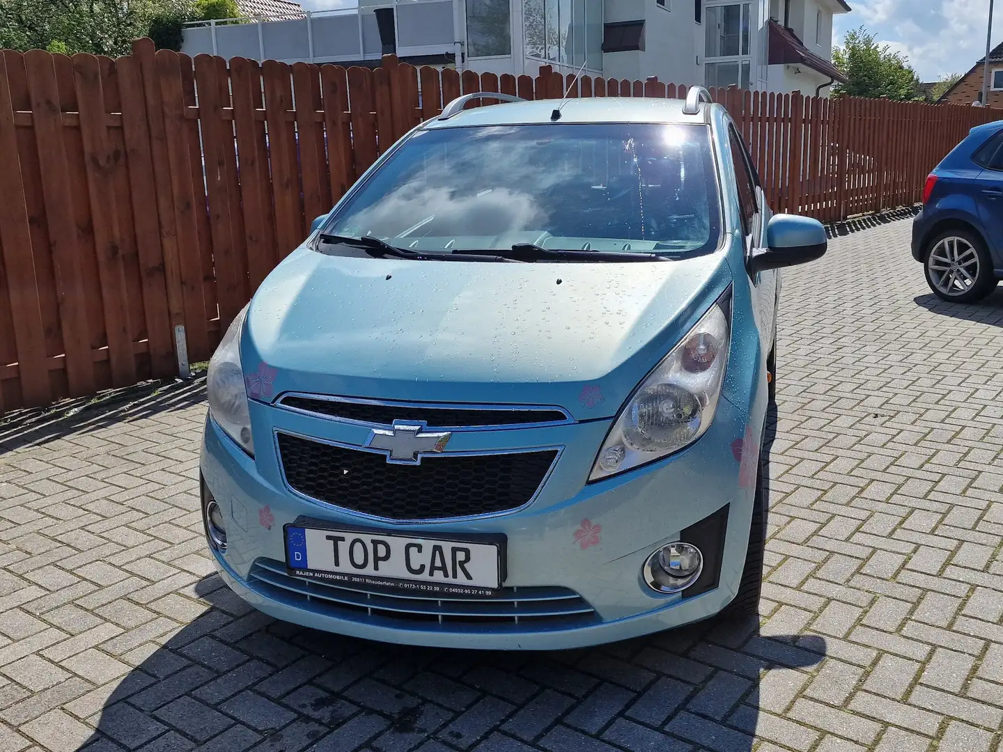 Chevrolet Spark LS + Tüv bis 03/2026 Blue - 1