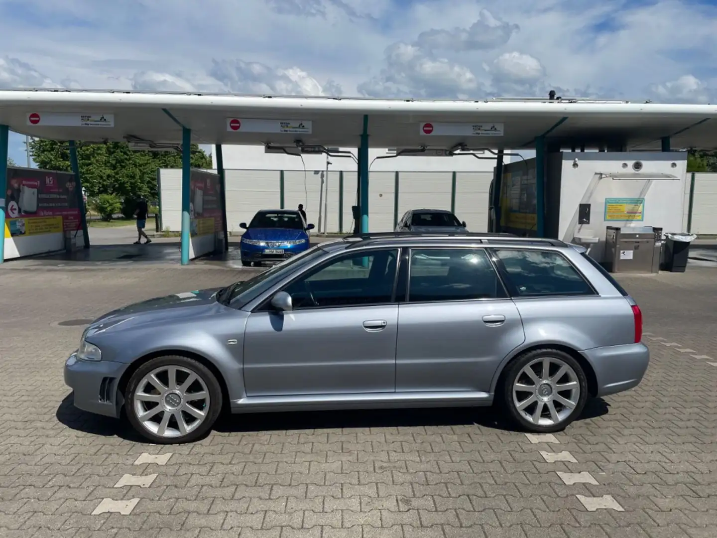 Audi RS4 2.7 quattro B2, großer Service neu, 1 Hand Silber - 1