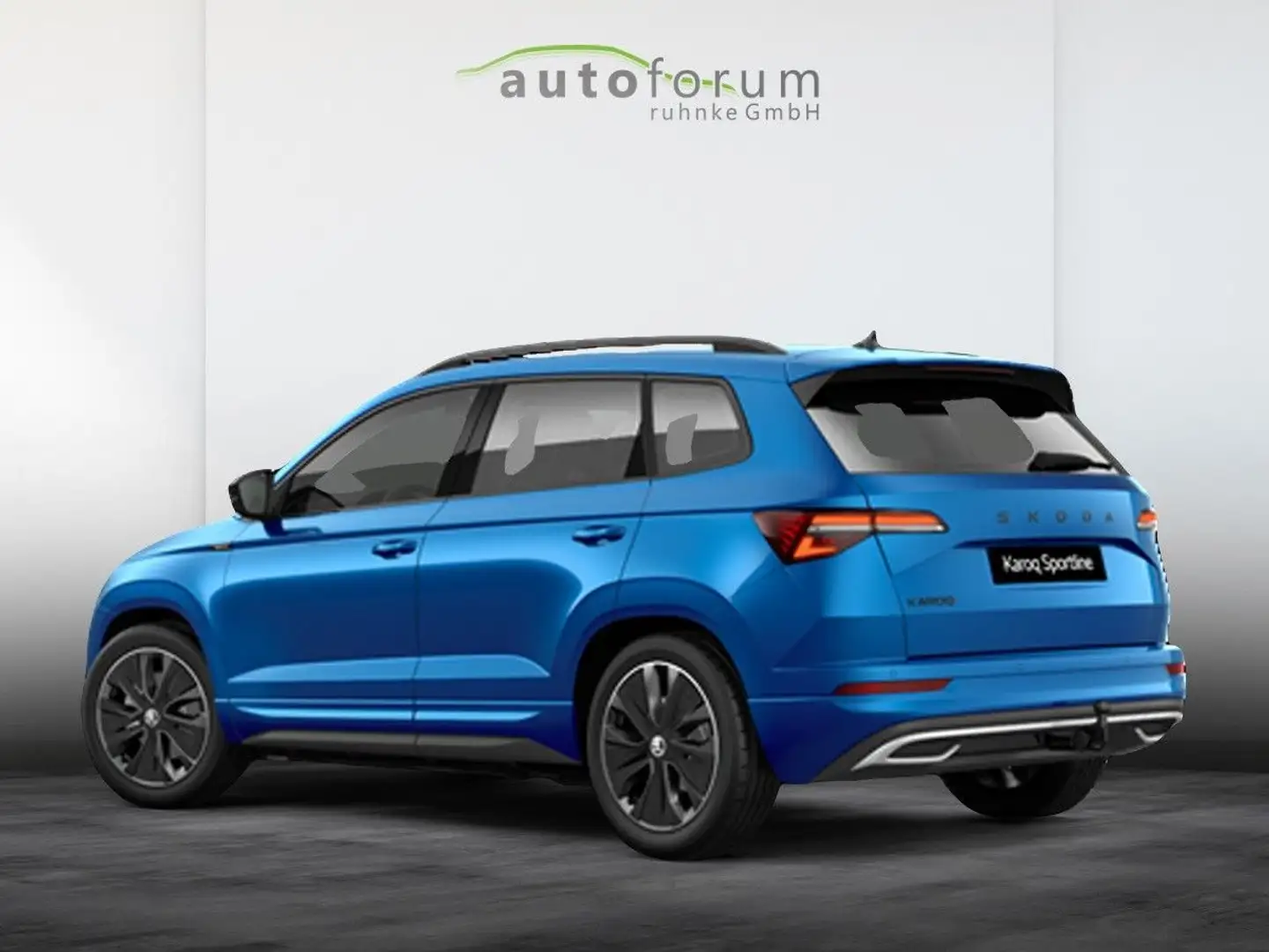 Skoda Karoq 1.5l TSI ACT DSG Sportline Blauw - 2