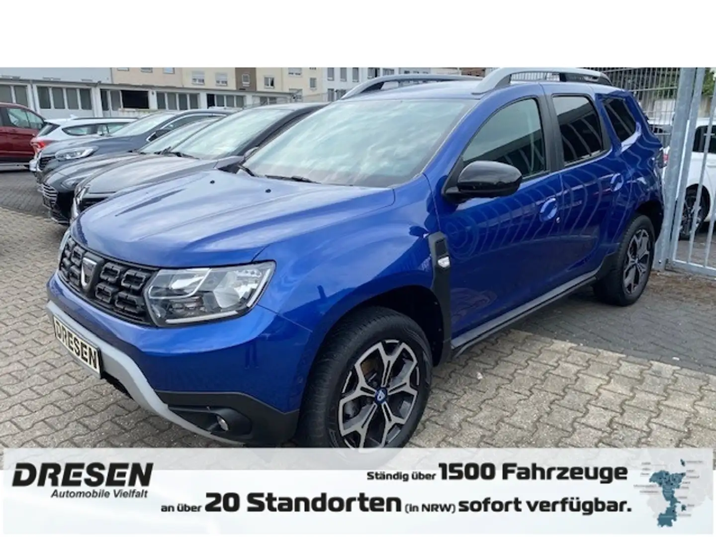 Dacia Duster II Celebration AHK Navi Leder 360 Kamera Klimaauto Blau - 1