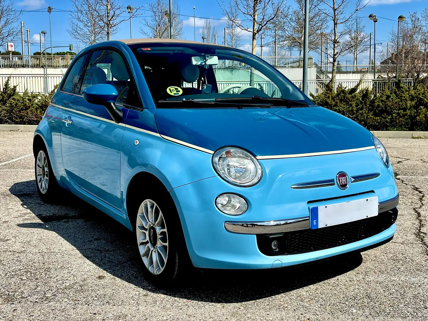 Fiat 500C 1.3Mjt S plava - 1