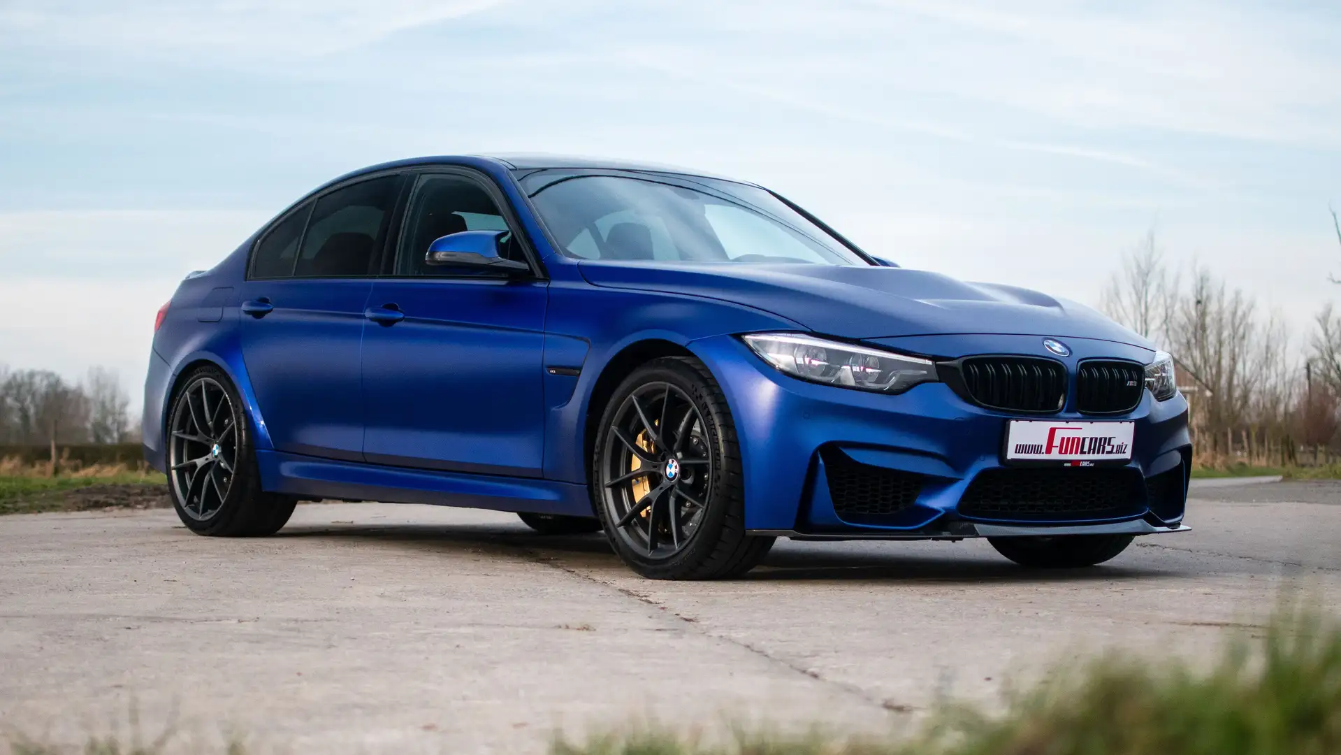 BMW M3 M3 CS - ONE OF 1.200 - FROZEN DARK BLUE Bleu - 1