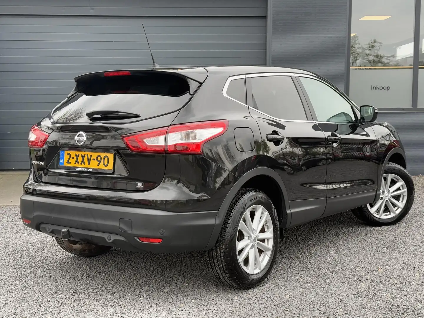 Nissan Qashqai 1.2 Premier Edition 2e Eigenaar,Navi,Clima,Cruise, Siyah - 2