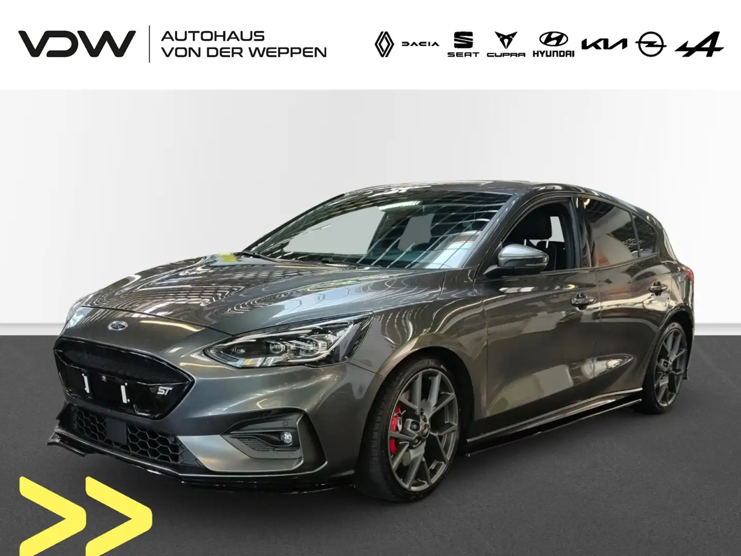 Ford Focus Lim. ST 2.0 Eco Blue Klima Navi Rückfahrkamera Grau - 1