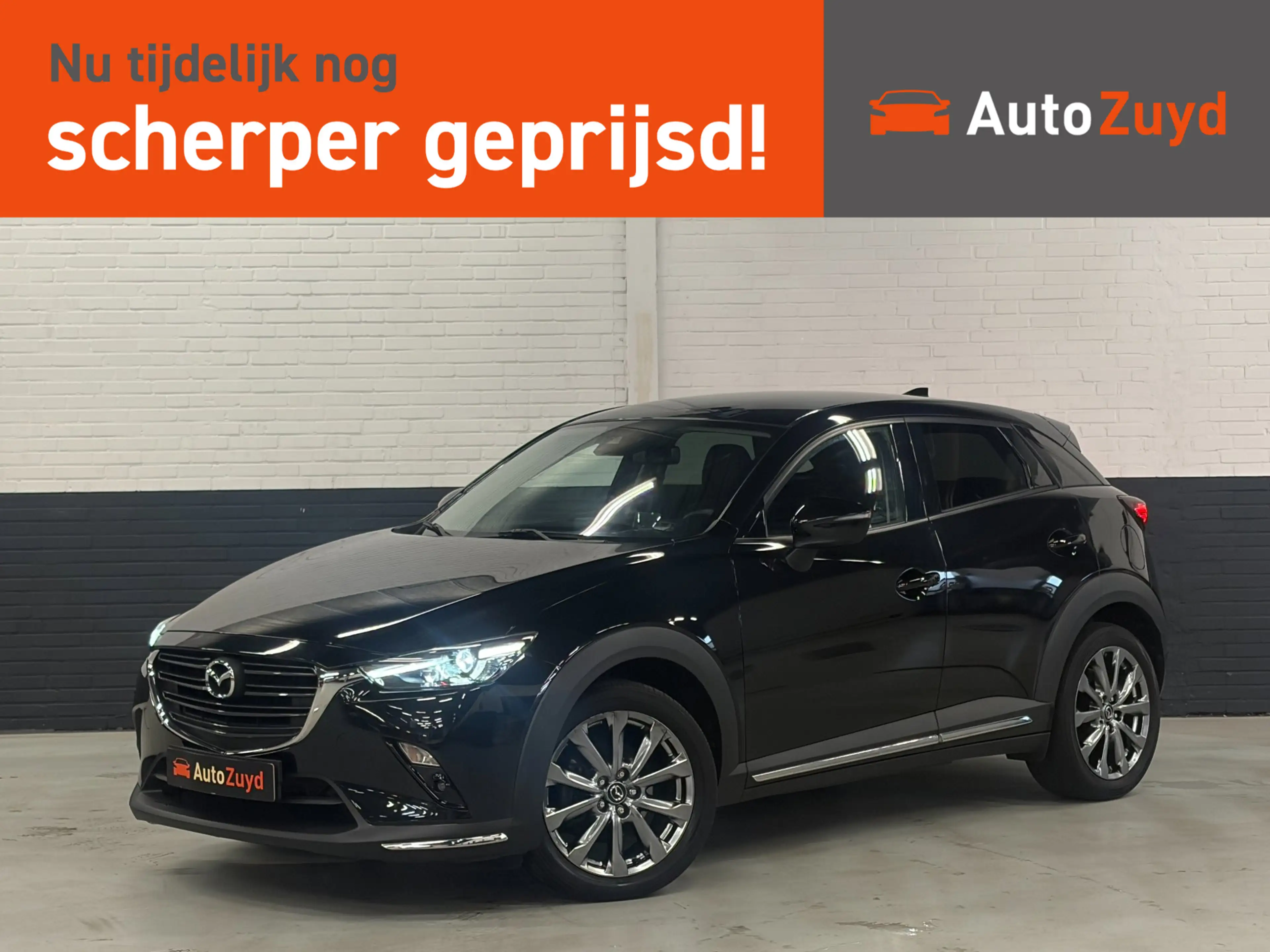 Mazda CX-3 2.0 SkyActiv-G 120 GT-M |Leer |LED | 18" |HUD