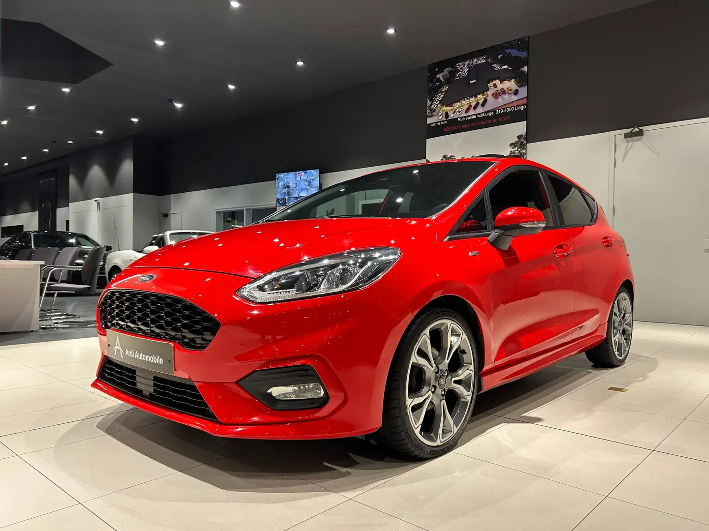 Ford Fiesta Fiesta 1.0 EcoBoost ST-Line *GARANTIE 12 MOIS* Rood - 1