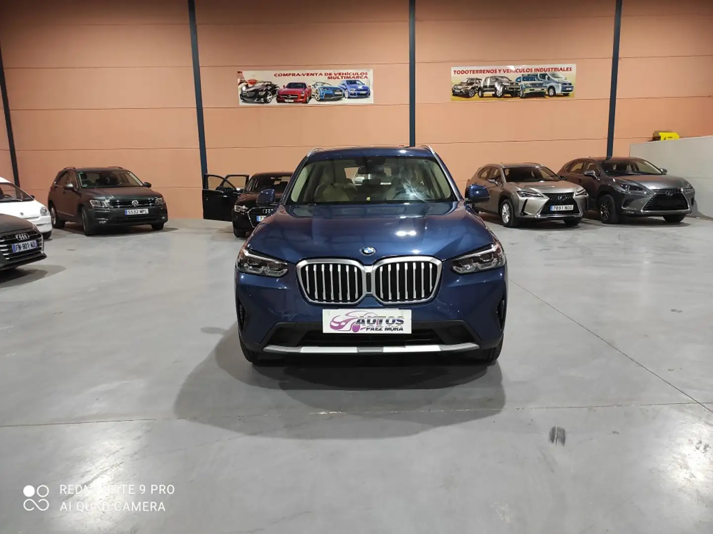 BMW X3 xDrive 20dA xLine Bleu - 2