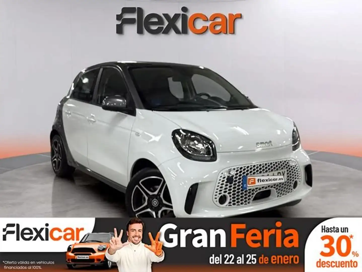 smart forFour 60kW(81CV) EQ - 5P (2021) Blanc - 1