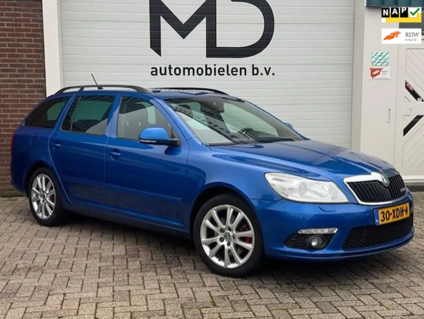 Skoda Octavia Combi 2.0 TFSI RS - DSG - Perfect onderhouden Blau - 1