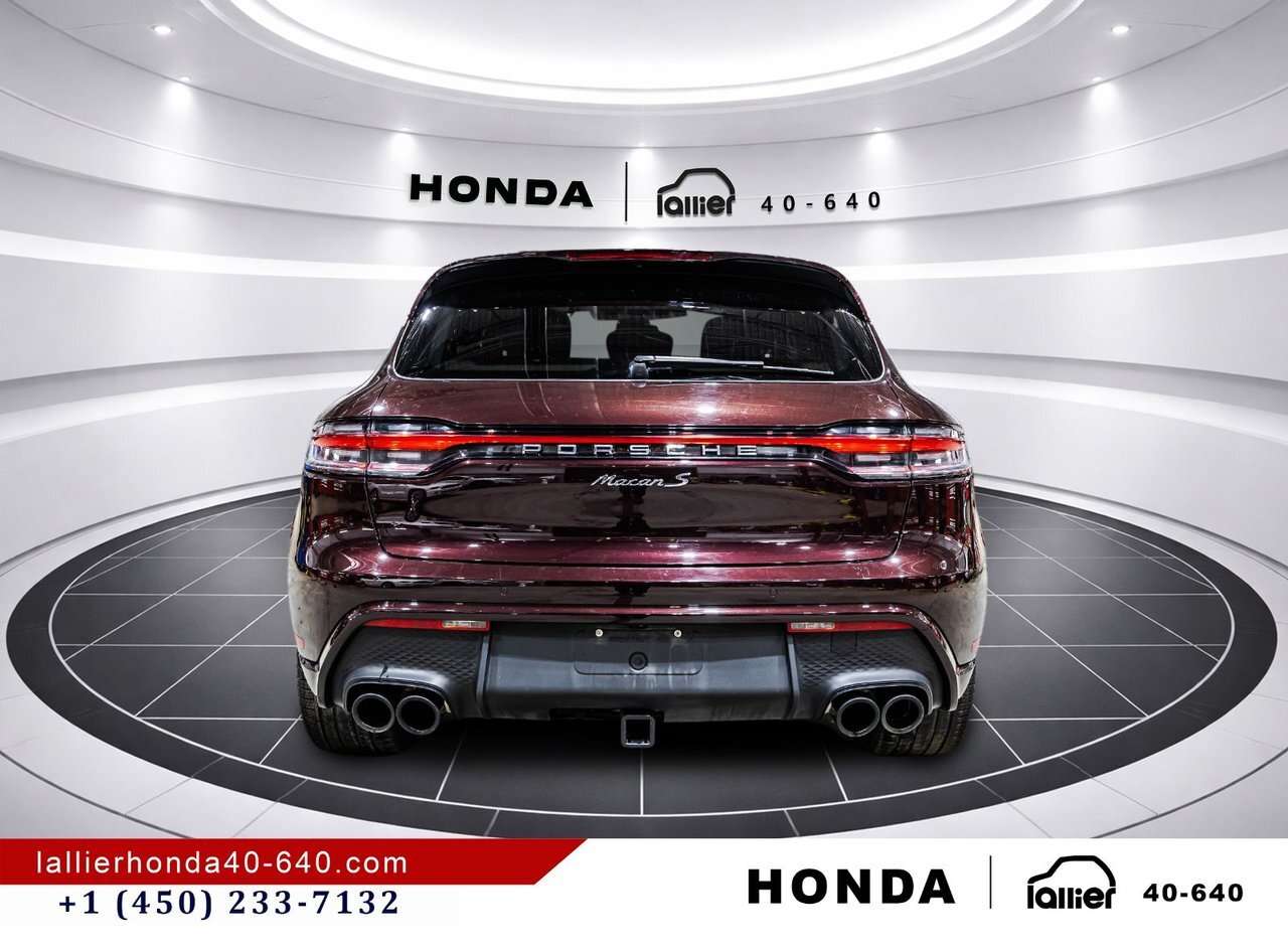 2023 Porsche Macan S JAMAIS ACCIDENTÉ +BAS KILO + PLUS DE 30000 EN OP thumb 6