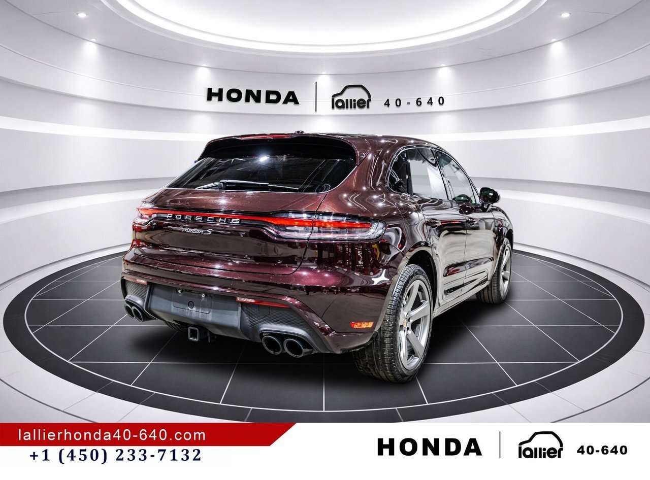 2023 Porsche Macan S JAMAIS ACCIDENTÉ +BAS KILO + PLUS DE 30000 EN OP thumb 7
