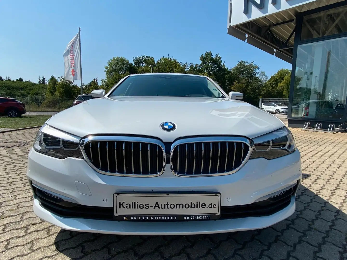 BMW 520 Baureihe 5 Lim. 520 d Blanc - 2