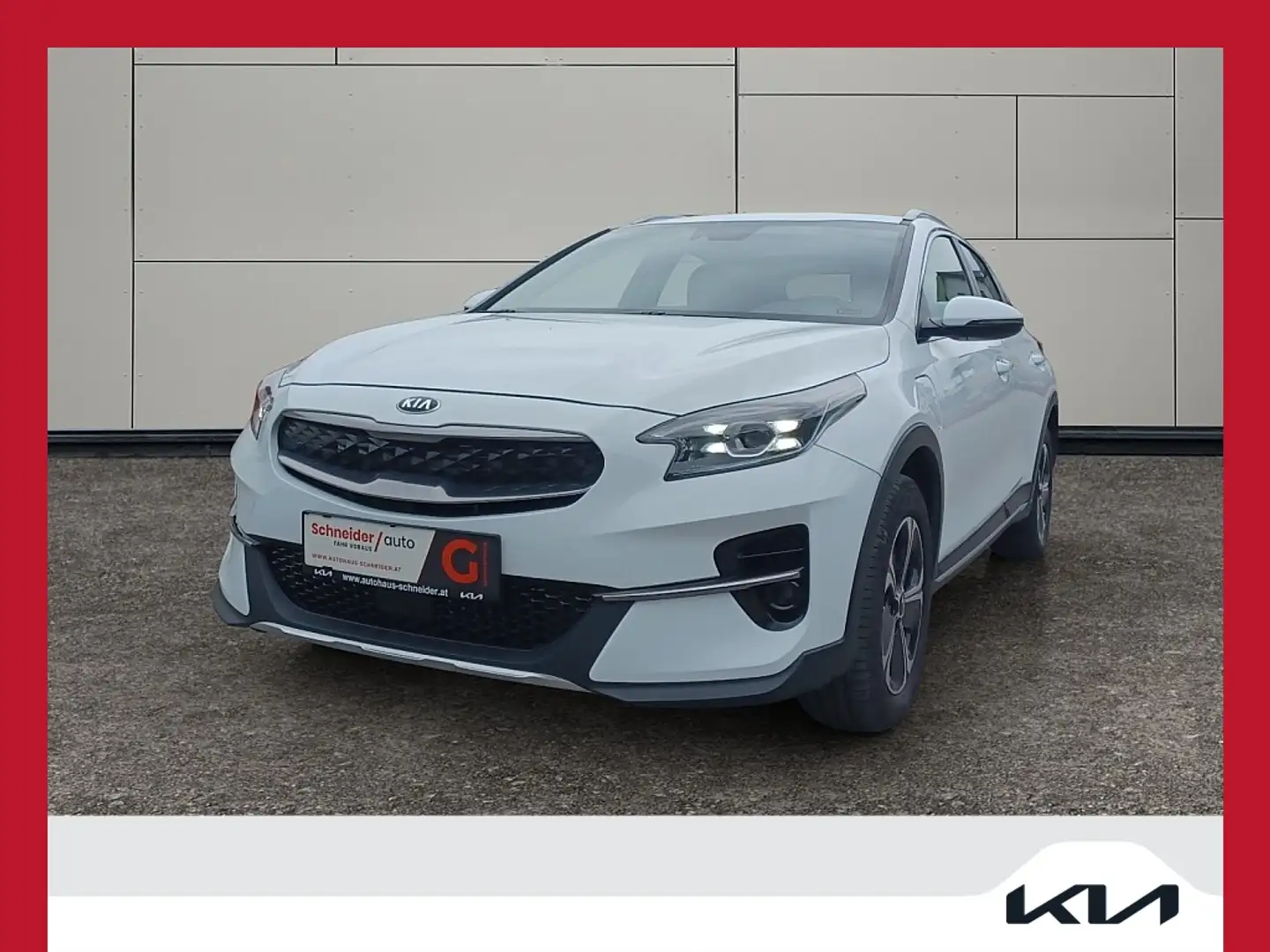 Kia XCeed Xceed 1,6 GDI GPF Hybrid PHEV Silber DCT Aut, Blanc - 1