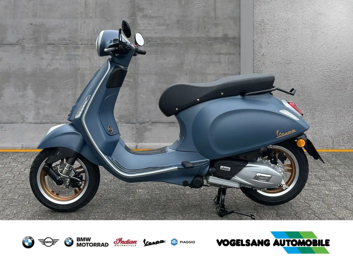 Vespa Primavera 50 Officina 8 Sondermodell, Lenkerends Bleu - 2