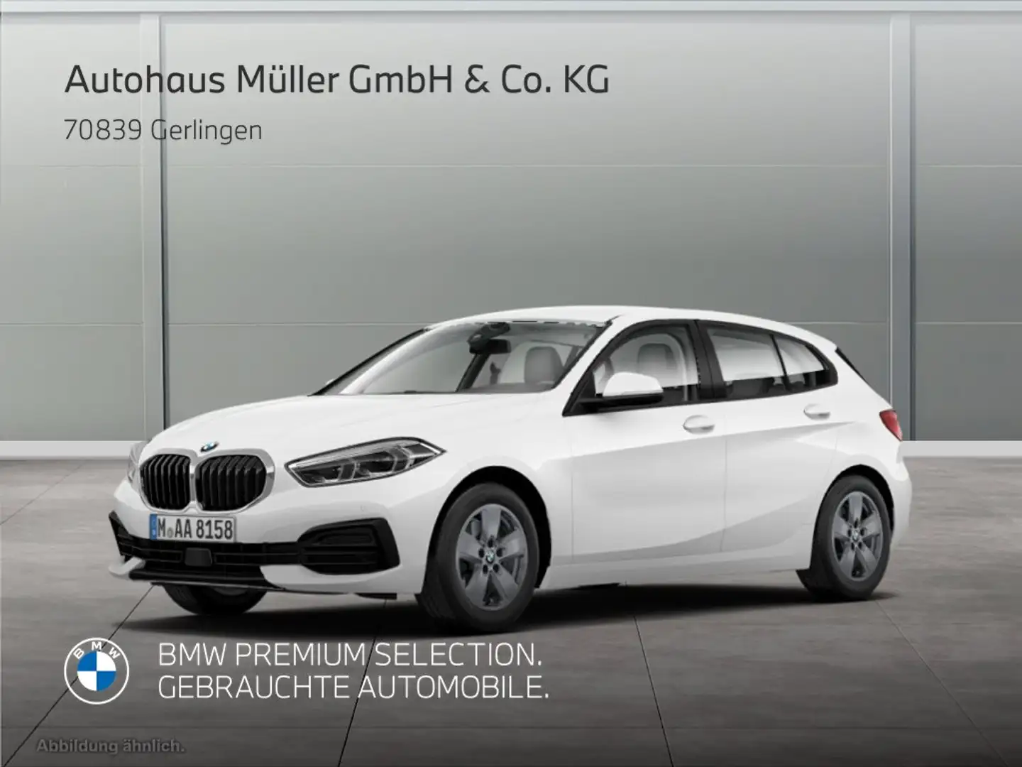 BMW 118 i Dig.Cockpit LED Shz. Tempom. Navi PDC MFL Weiß - 1