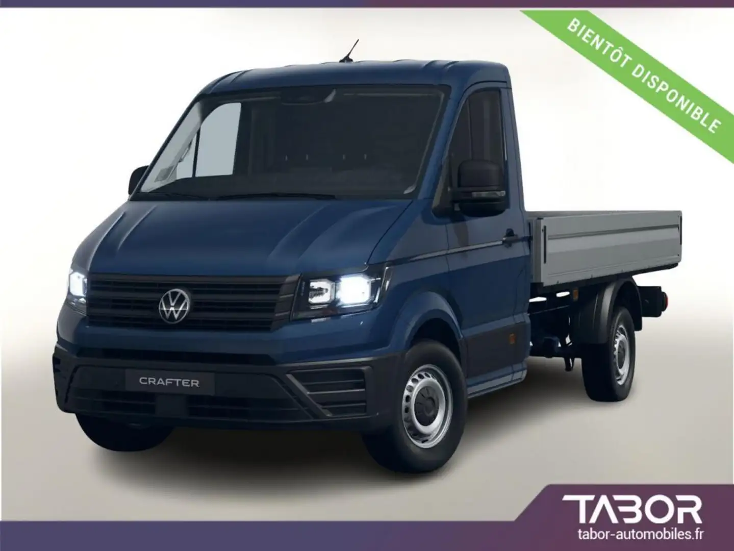 Volkswagen Crafter Pritsche 35 2.0 TDI 140 Bleu - 1