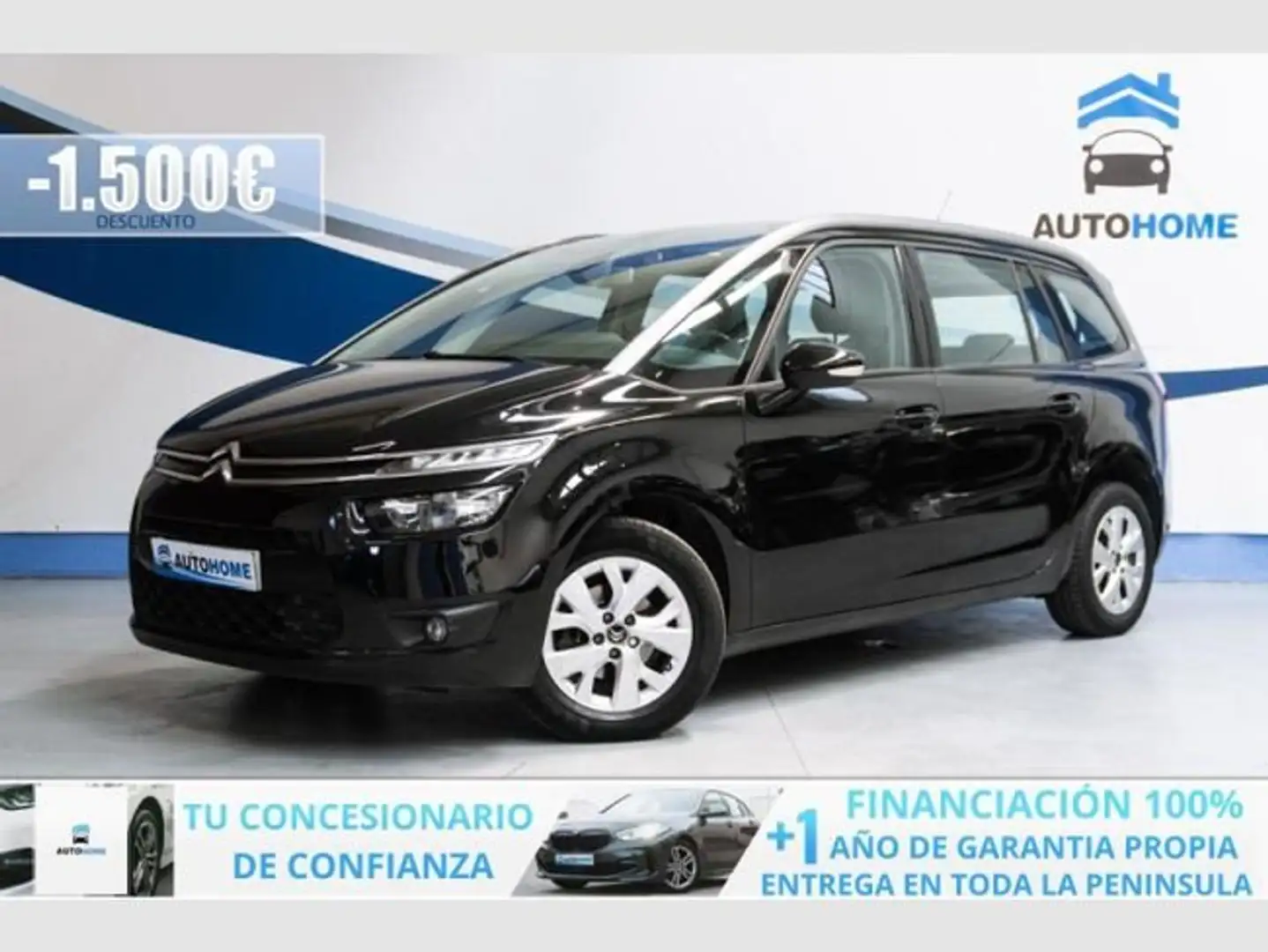 Citroen C4 1.2 PureTech Feel S&S 130 Negro - 1