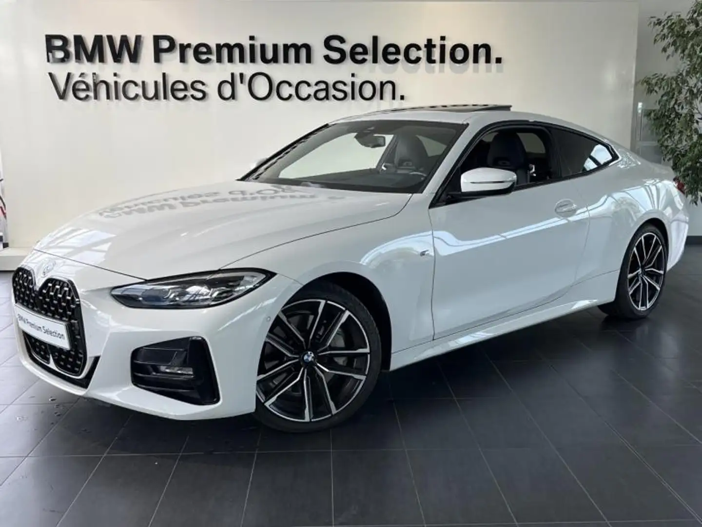 BMW 430 430dA xDrive 286ch M Sport Blanc - 1