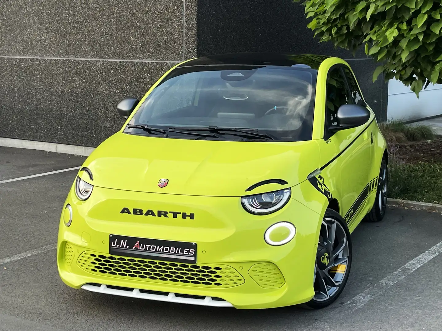 Abarth 500e TURISMO / VERDE ACIDO / FULL ! Jaune - 2