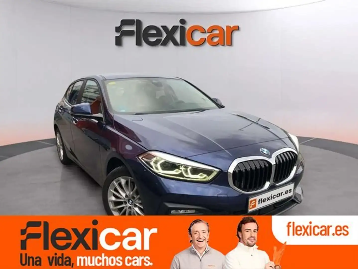 BMW 116 118i Blauw - 1