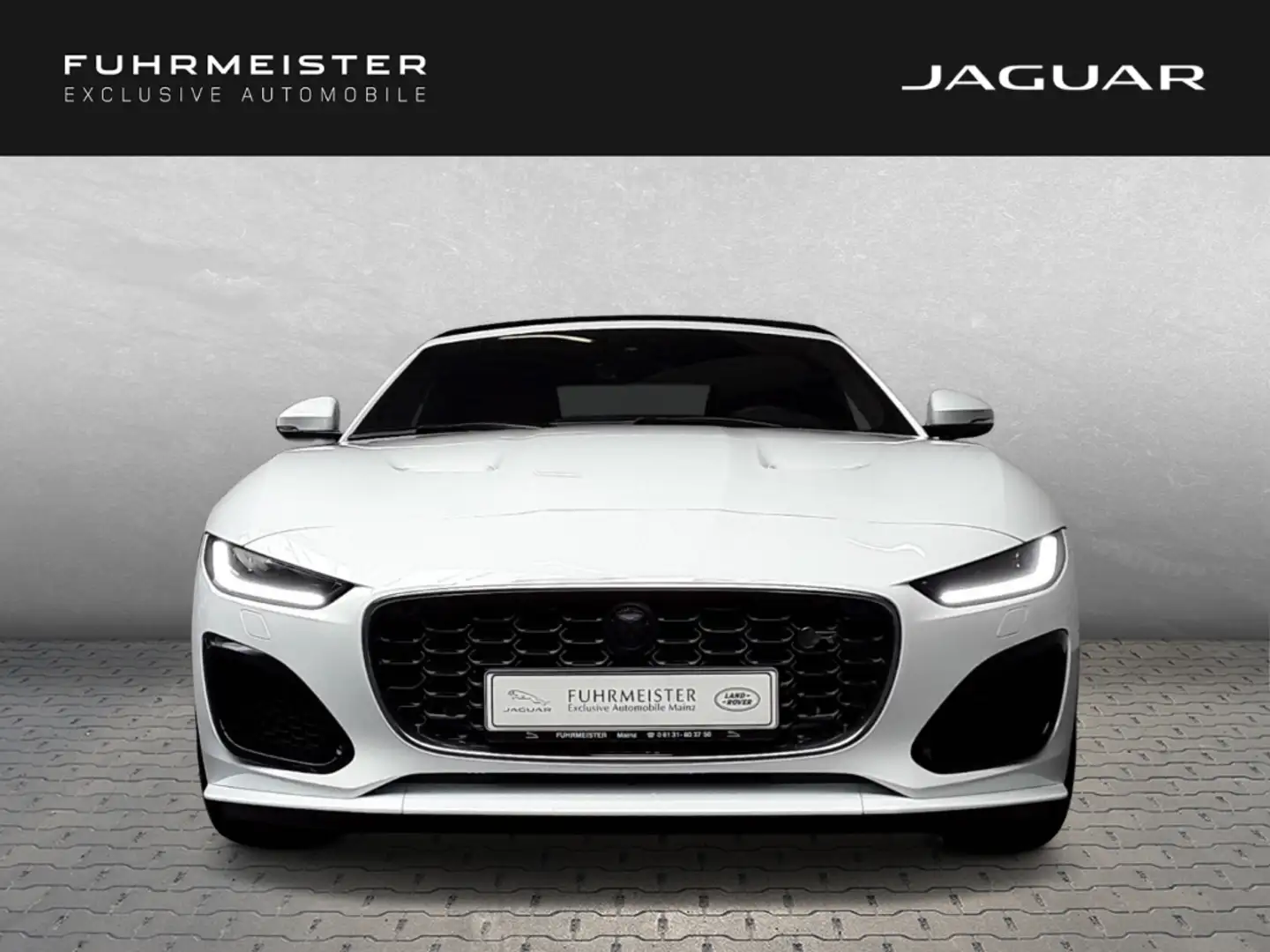 Jaguar F-Type Cabrio P575 AWD R75 Bremssättel rot Klima Paket White - 2