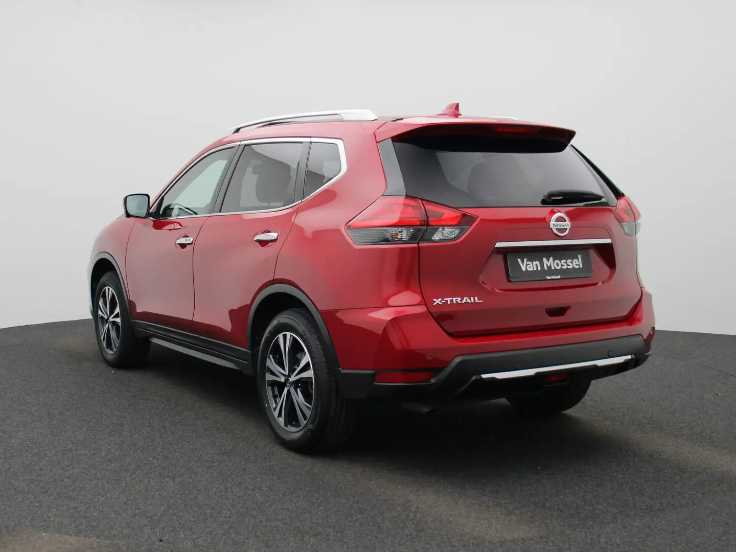 Nissan X-Trail DIG-T 160 DCT N-Connecta 7 Zitpl. | Half-Leder | N Rood - 2