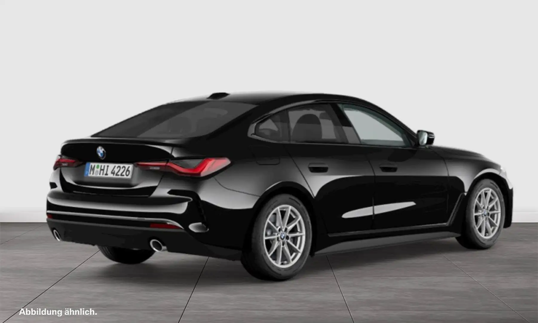 BMW 420 i Gran Coupé HUD RFK NAVI LED Sound Syst. LM Schwarz - 2