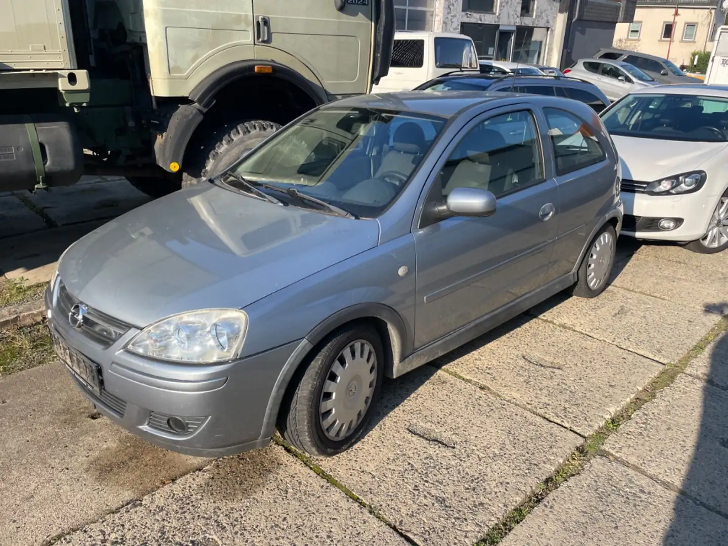 Opel Corsa C Edition mit Klimaautomatik Argintiu - 2