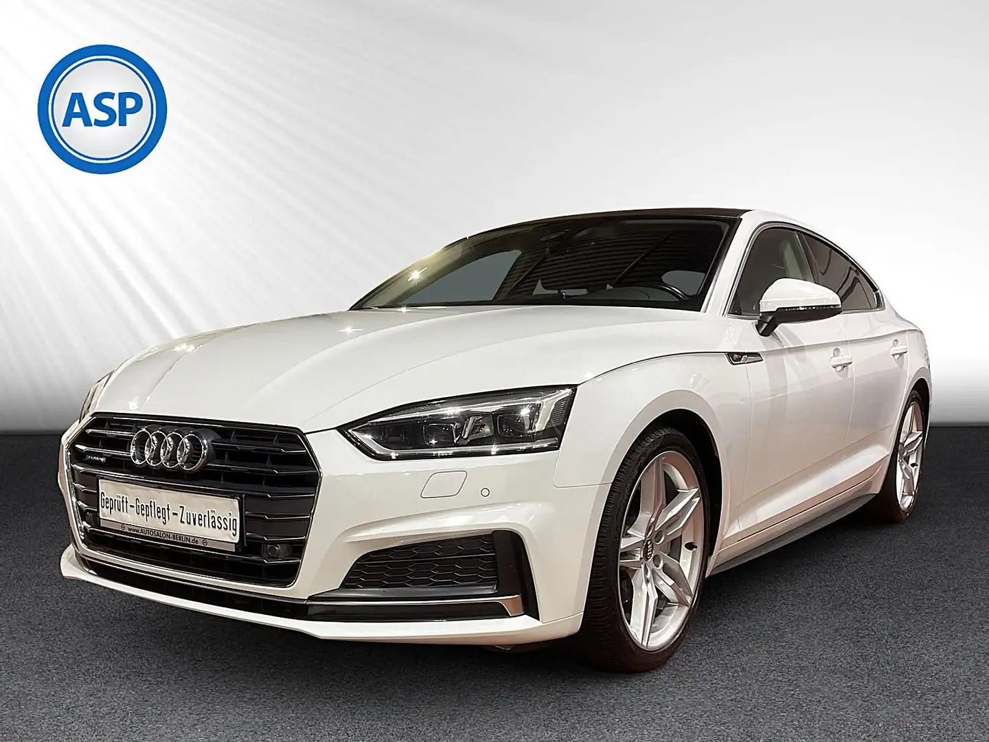 Audi A5 40 TDI S-tronic quattro LED PANO NAVI SHZ PDC Weiß - 1