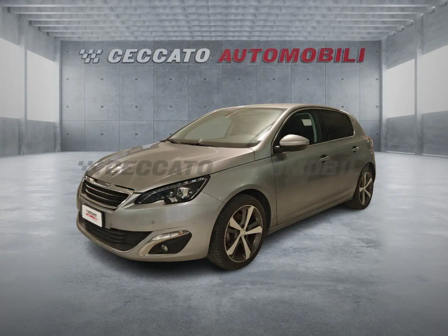 Peugeot 308 II 2013 5p 1.6 bluehdi Allure s&s 120cv Zilver - 1