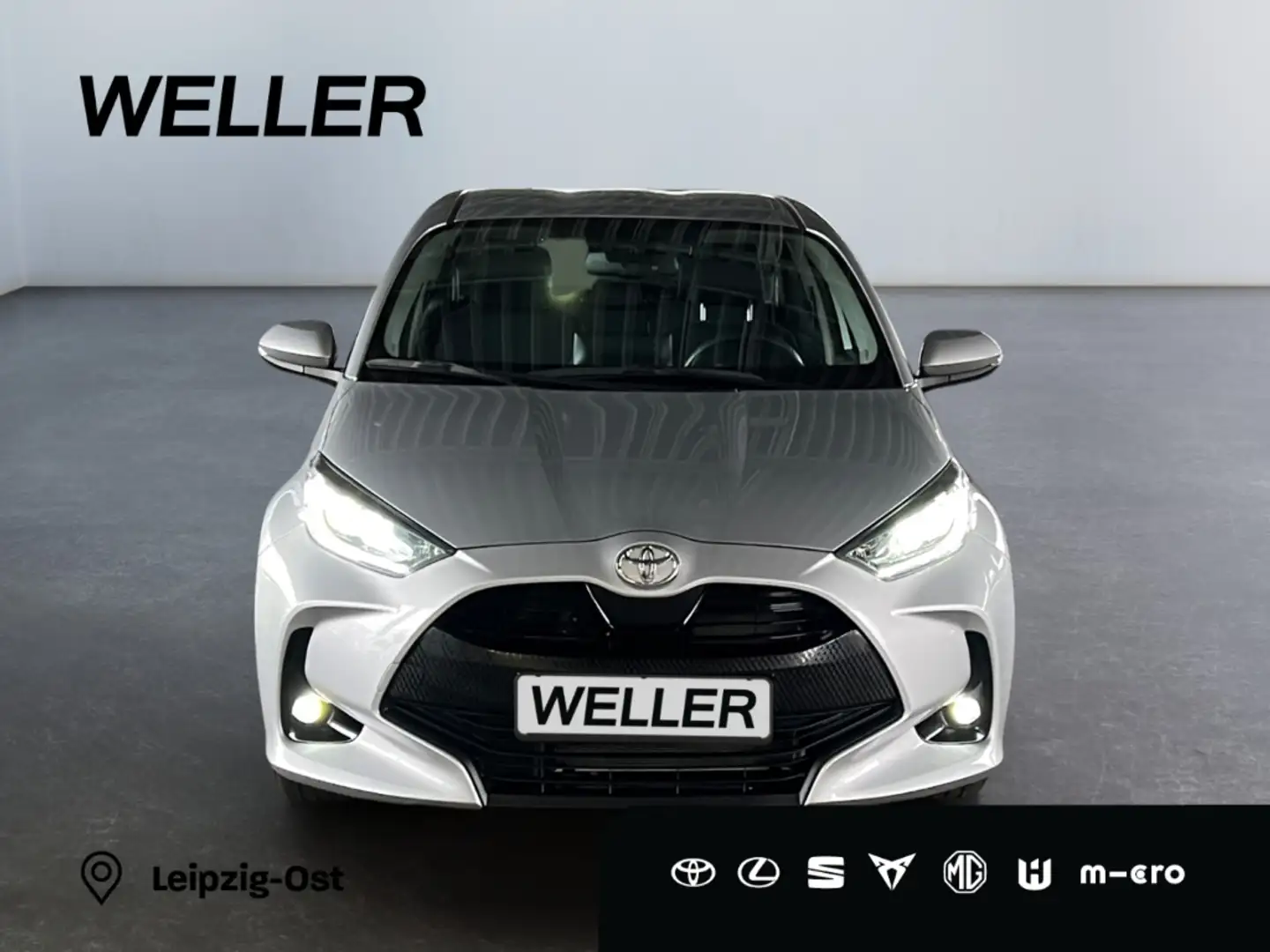 Toyota Yaris 1.5 Team D *Kamera*SmartKey*Spurhalteass* Argent - 1