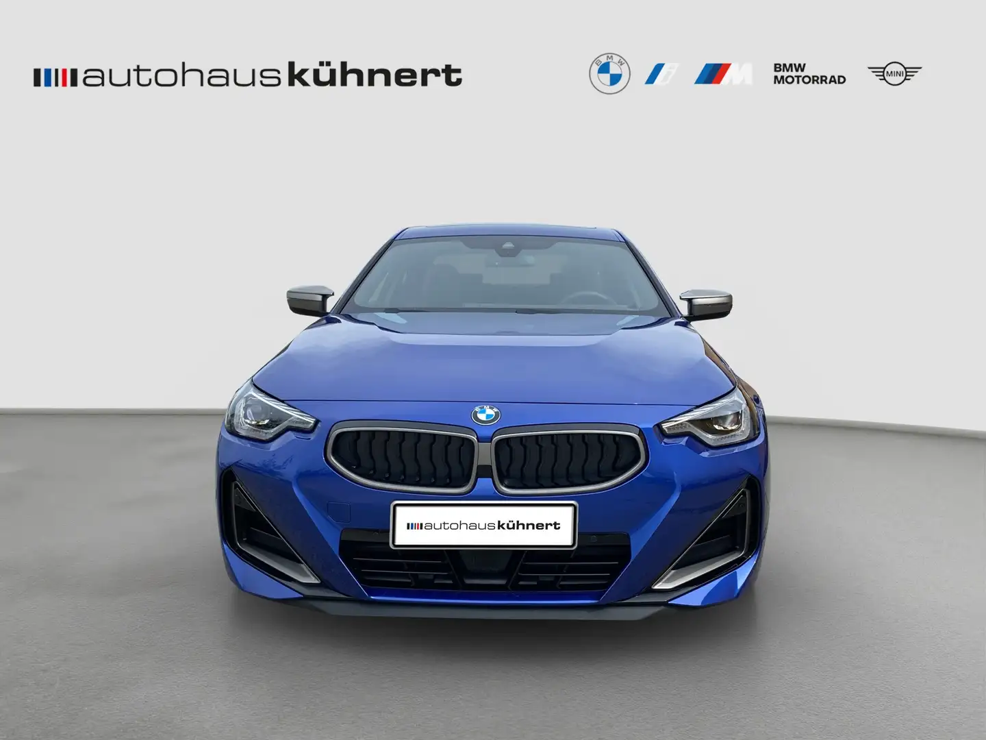 BMW 240 Mi xDrive Coupé adapt. LED SHD HiFi H-K SpurAss Blau - 2