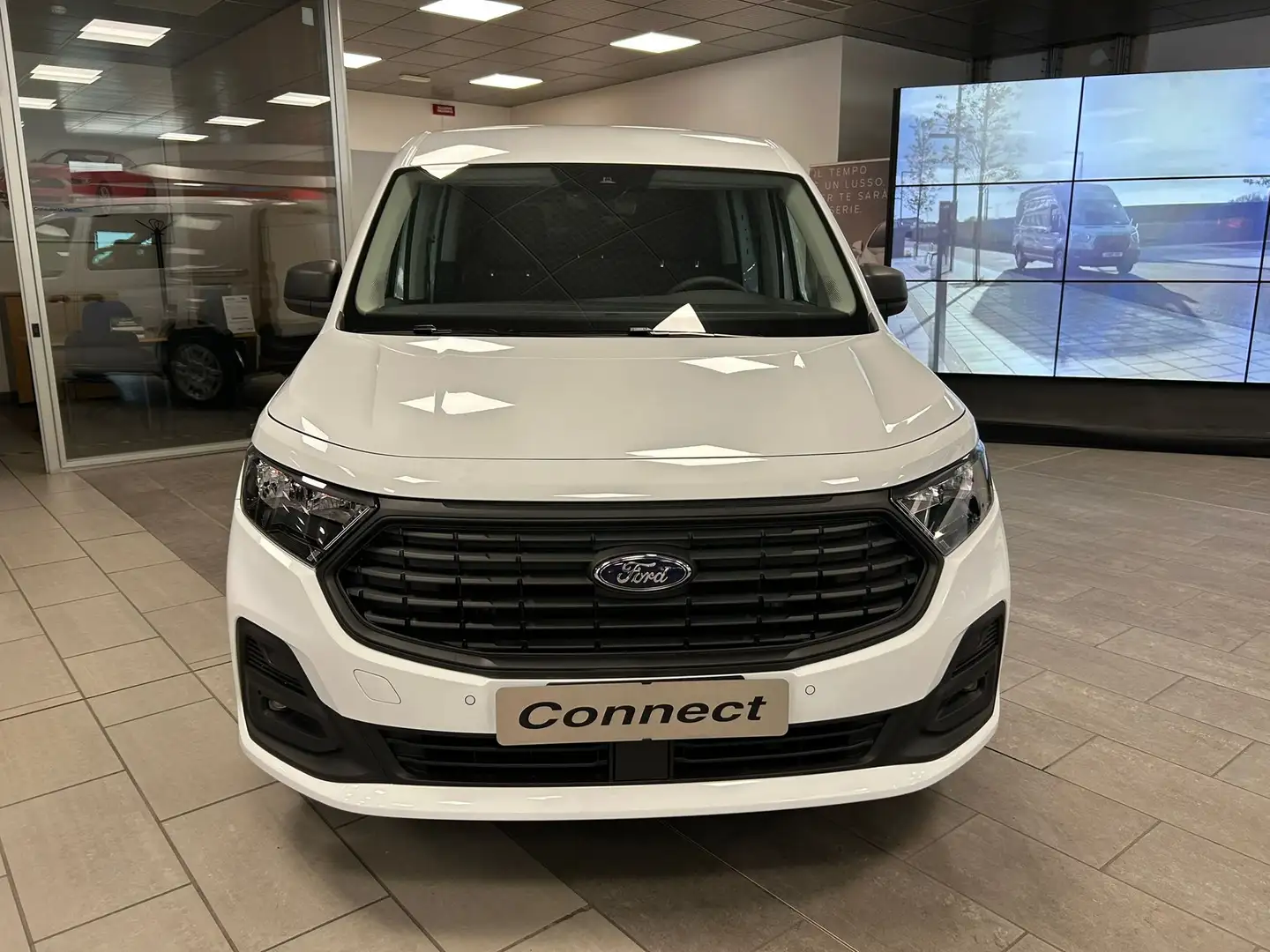 Ford Transit Connect 2.0 DIESEL 102cv AUTOCARRO 5 POSTI PRONTA CONSEGNA Bianco - 2